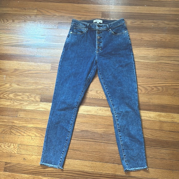 Abercrombie & Fitch Denim - Curve Love Super skinny ankle high rise